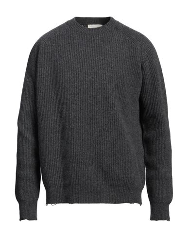 Shop Atomofactory Man Sweater Lead Size Xl Wool, Cashmere In Grey
