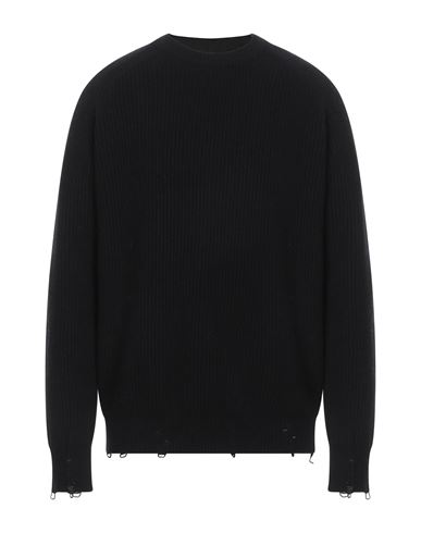 Shop Atomofactory Man Sweater Black Size Xl Wool, Cashmere