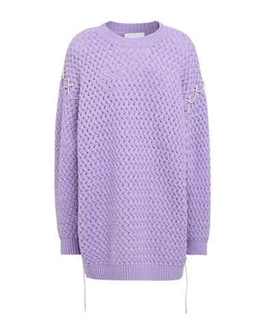 Giuseppe Di Morabito Woman Sweater Lilac Size 4 Merino Wool, Cashmere In Purple