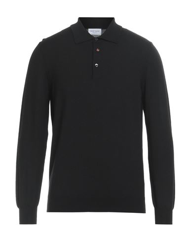 Heritage Man Sweater Black Size 42 Merino Wool