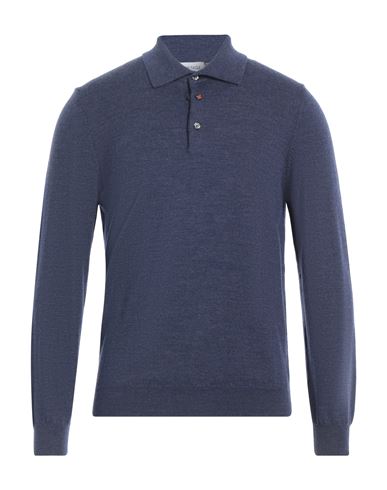 Shop Heritage Man Sweater Blue Size 38 Merino Wool
