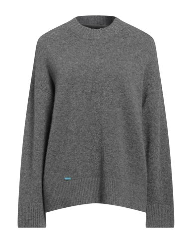 Shop Alanui Woman Sweater Grey Size M Cashmere, Silk, Polyester