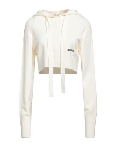 Hinnominate Woman Sweater Off White Size M Viscose, Polyester, Polyamide In Off White