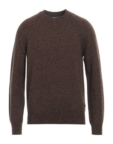 Versace Man Sweater Brown Size 42 Cashmere