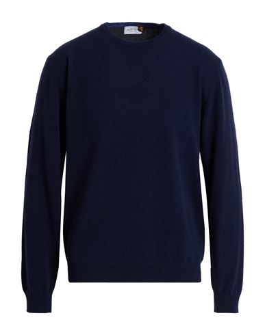 Heritage Man Sweater Midnight Blue Size 48 Wool, Cashmere