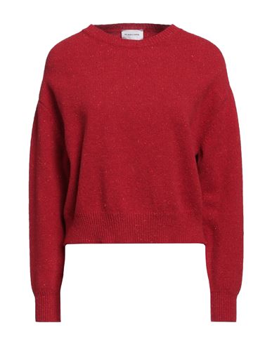 Shop Scaglione Woman Sweater Red Size M Wool