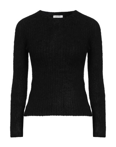Shop Motel Woman Sweater Black Size Onesize Acrylic, Polyamide, Mohair Wool, Elastane