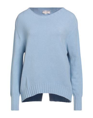 Shop Motel Woman Sweater Sky Blue Size Onesize Viscose, Polyester, Nylon