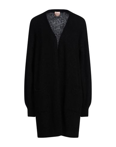 Shop Même Road Woman Cardigan Black Size M Polyamide, Mohair Wool, Acrylic, Wool