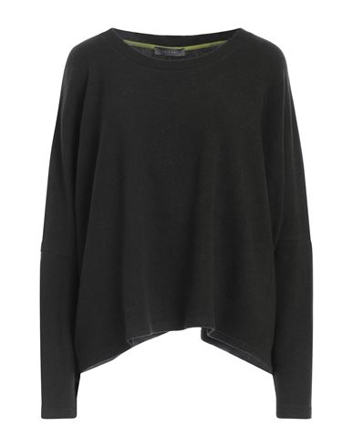 Shop Neirami Woman Sweater Dark Green Size 0 Acrylic, Cotton, Elastane