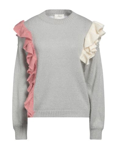 Shop Vicolo Woman Sweater Light Grey Size Onesize Acrylic, Mohair Wool, Polyamide
