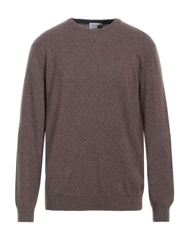 Heritage Man Sweater Khaki Size 46 Wool, Cashmere In Brown