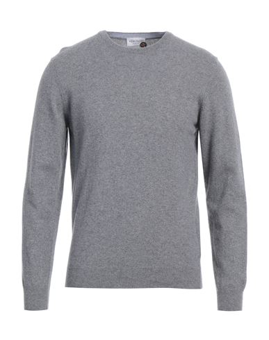 Heritage Man Sweater Grey Size 46 Wool, Cashmere In Gray