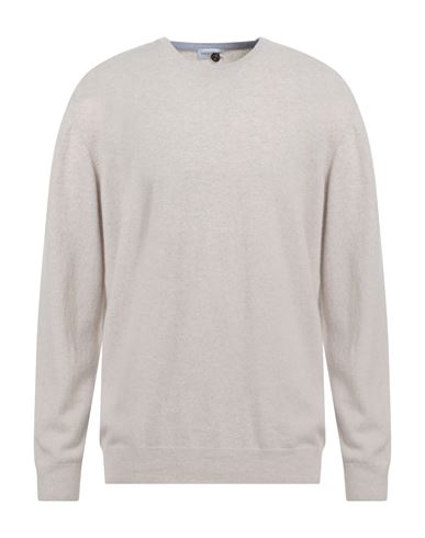 Heritage Man Sweater Light Grey Size 48 Wool, Cashmere In Gray