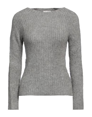 Motel Woman Sweater Grey Size Onesize Acrylic, Polyamide, Mohair Wool, Elastane In Gray