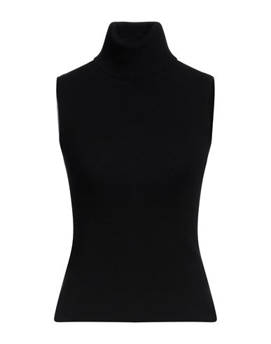 Shop Van Kukil Woman Turtleneck Black Size Xs Cashmere