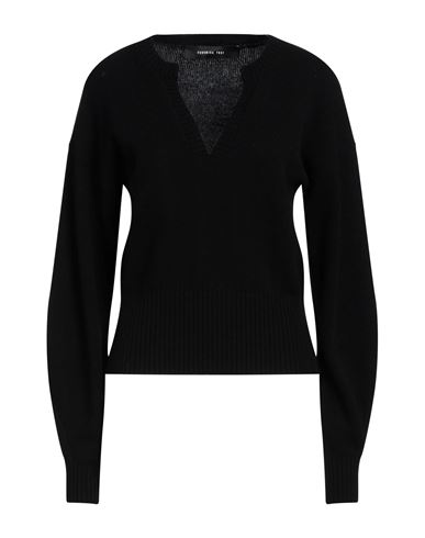 Shop Federica Tosi Woman Sweater Black Size 4 Wool, Cashmere