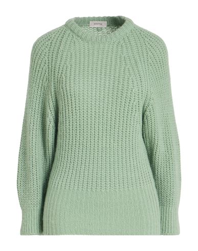 Agnona Woman Sweater Light Green Size L Wool, Cashmere In Green
