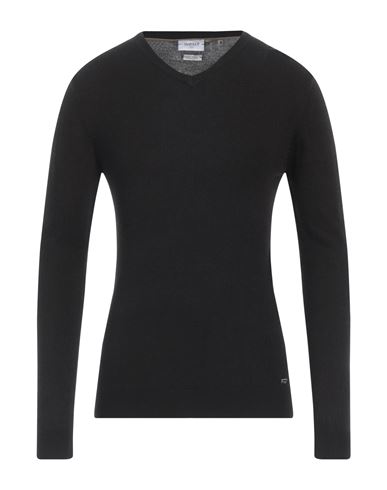 Shop Markup Man Sweater Black Size Xxl Acrylic, Polyester, Polyamide