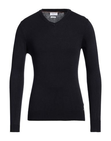 Shop Markup Man Sweater Midnight Blue Size Xxl Acrylic, Polyester, Polyamide