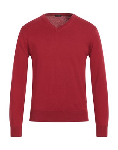 Ne Pas Man Sweater Red Size Xxl Cotton, Wool