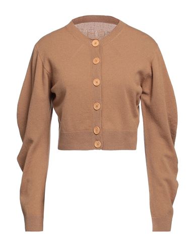 Shop Circus Hotel Woman Cardigan Camel Size 6 Wool, Cashmere In Beige