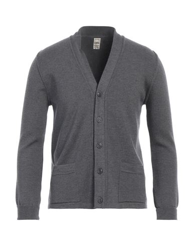 Shop Grp Man Cardigan Grey Size 38 Merino Wool