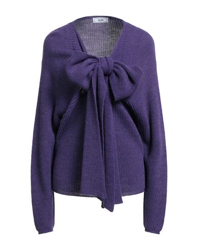 Jijil Woman Sweater Purple Size 8 Viscose, Wool