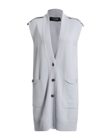 Fabiana Filippi Woman Cardigan Sky Blue Size 8 Cashmere, Wool, Ecobrass In Blue
