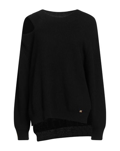 Pinko Woman Sweater Black Size L Wool, Viscose, Polyamide, Cashmere In Black