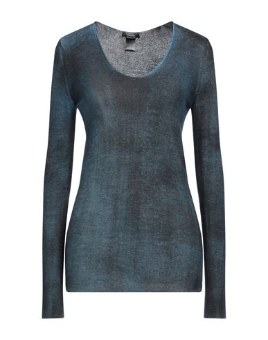 Shop Avant Toi Woman Sweater Midnight Blue Size L Cashmere, Silk, Polyester