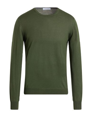 Gran Sasso Man Sweater Military Green Size 36 Virgin Wool In Green