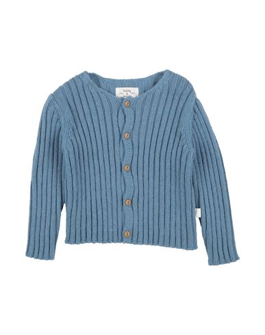 Teddy & Minou Newborn Girl Cardigan Pastel Blue Size 3 Polyamide, Wool, Alpaca Wool, Mohair Wool