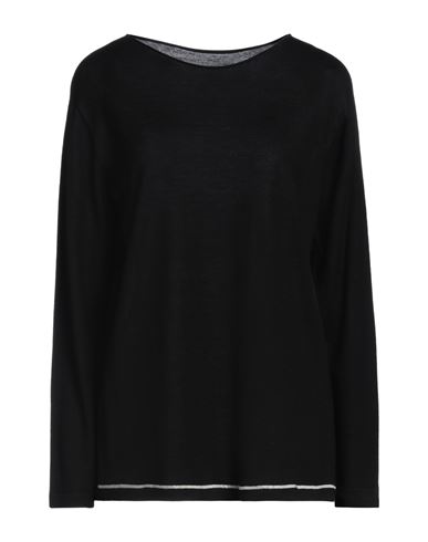 Shop Le Tricot Perugia Woman Sweater Black Size M Virgin Wool