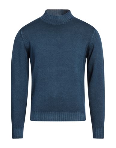 Eynesse Man Turtleneck Navy Size 42 Virgin Wool