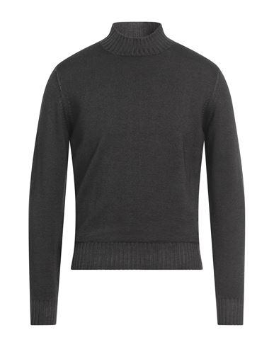 Eynesse Man Turtleneck Chocolate Brown Size 38 Virgin Wool