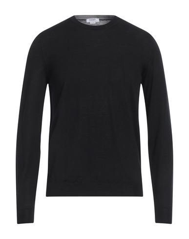 Shop Seventy Sergio Tegon Man Sweater Black Size M Virgin Wool