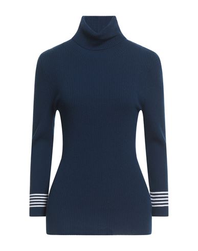 Rollkragenpullover Damen Blau 36 Damen