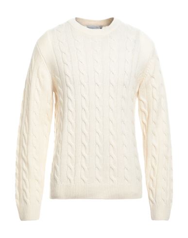 Shop Carhartt Man Sweater Beige Size S Wool, Nylon