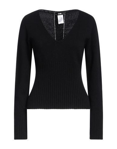 Shop Mis.n Mis. N Woman Sweater Black Size 8 Merino Wool, Cashmere
