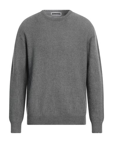 Shop Original Vintage Style Man Sweater Grey Size Xl Merino Wool, Cashmere