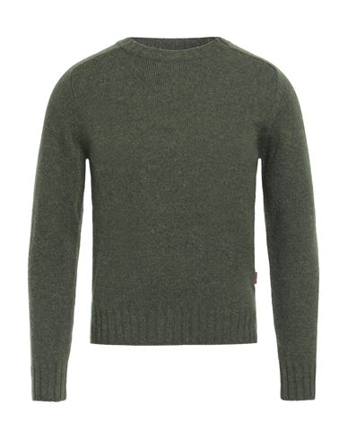 Shop Sebago Man Sweater Military Green Size S Wool