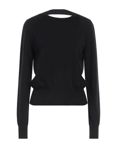 Semicouture Woman Sweater Black Size S Virgin Wool, Cashmere