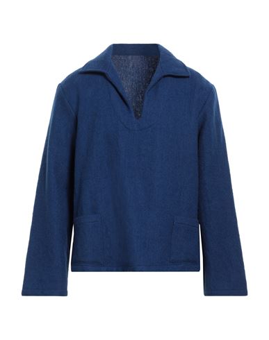 Fortela Man Sweater Blue Size M Wool
