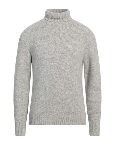 Doppiaa Man Turtleneck Grey Size 40 Alpaca Wool, Polyamide, Wool In Grey