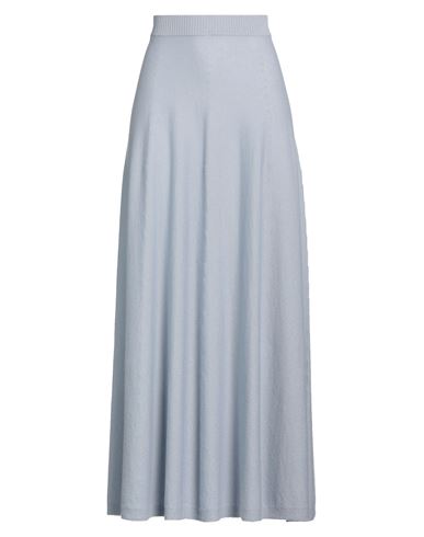 Iris Von Arnim Woman Maxi Skirt Lilac Size L Cotton In Gray