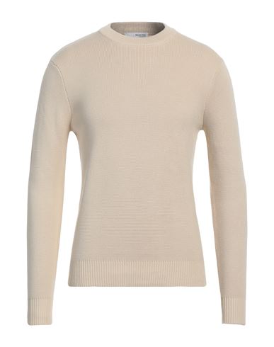 Selected Homme Man Sweater Beige Size S Organic Cotton In Neutral