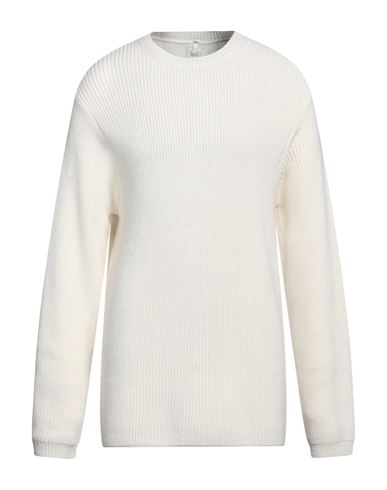 Premiata Man Sweater Cream Size Xl Virgin Wool In White