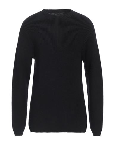Premiata Man Sweater Black Size Xl Virgin Wool