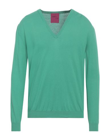 Shop Capsule Knit Man Sweater Green Size Xl Cotton